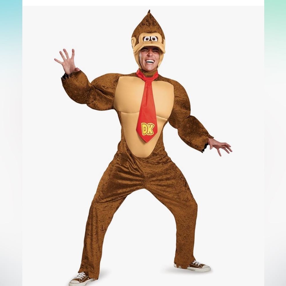 Men’s Super Mario Donkey Kong Costume